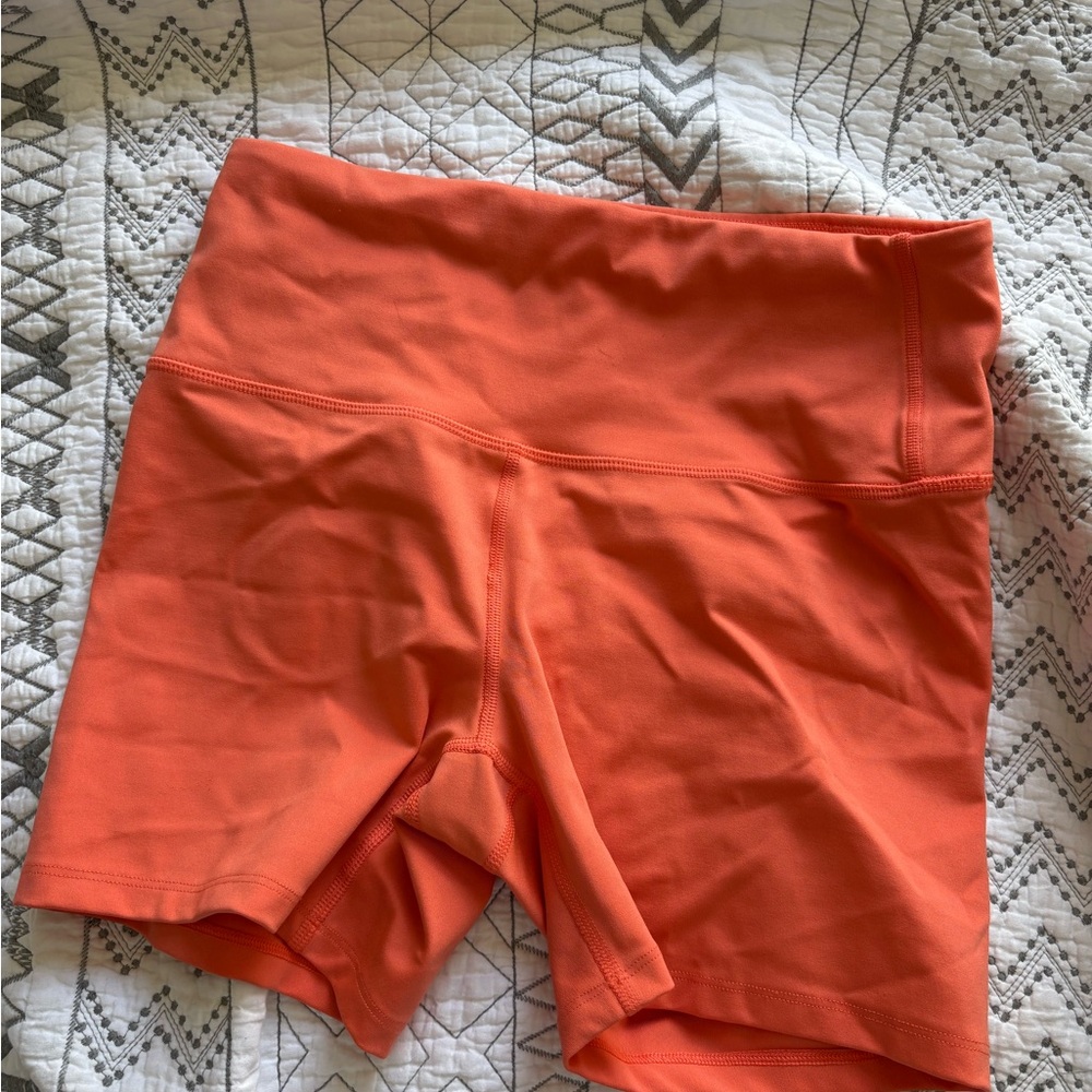 Women's Orange Shorts